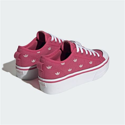 adidas nizza platform wit leer|adidas Nizza Platform Shoes .